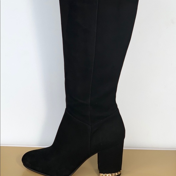NWB Michael Kors tall knee black Nadine boots! - Picture 6 of 8